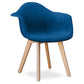 Dining chair with armrests - Upholstered in velvet - Dawick