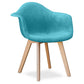 Dining chair with armrests - Upholstered in velvet - Dawick