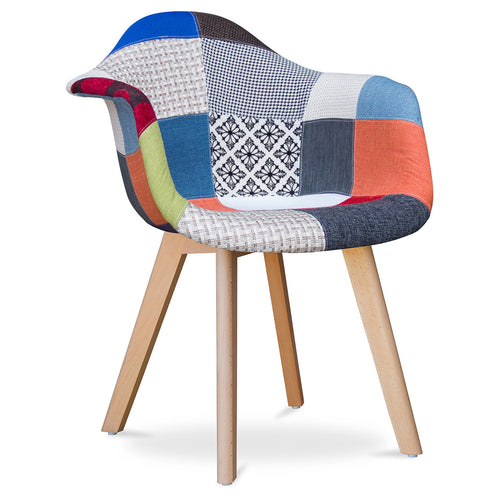 Premium Chaise design Dawick - Patchwork Pixi