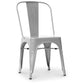 Steel Dining Chair - Industrial Design - New Edition - Stylix