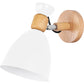 Wall Sconce - Scandinavian Style - Metal and Wood - Jorson