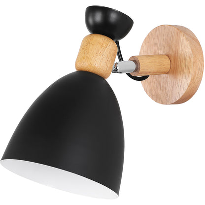 Wall Sconce - Scandinavian Style - Metal and Wood - Jorson
