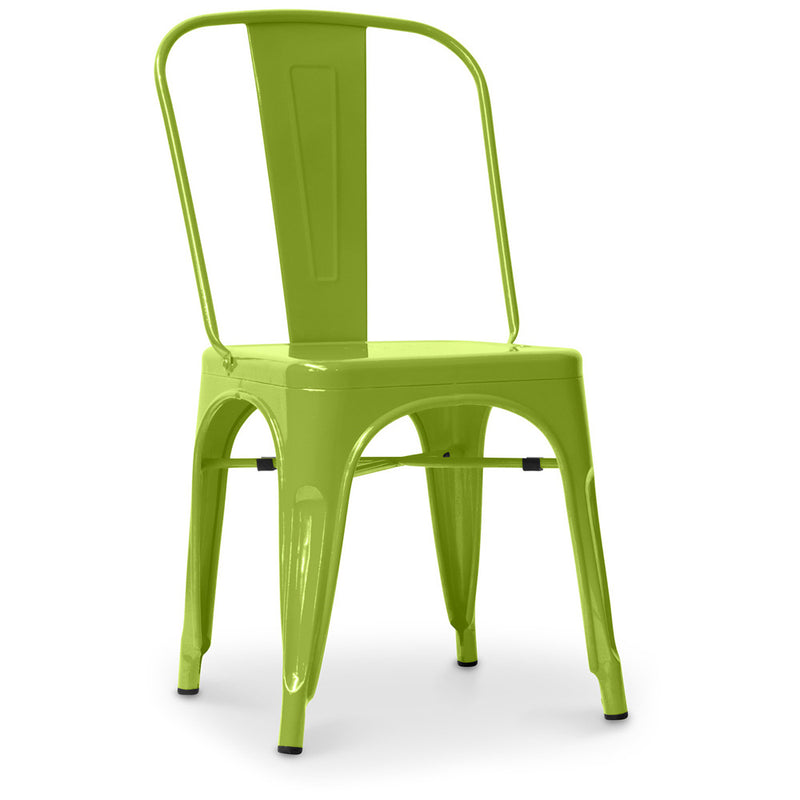 Steel Dining Chair - Industrial Design - New Edition - Stylix