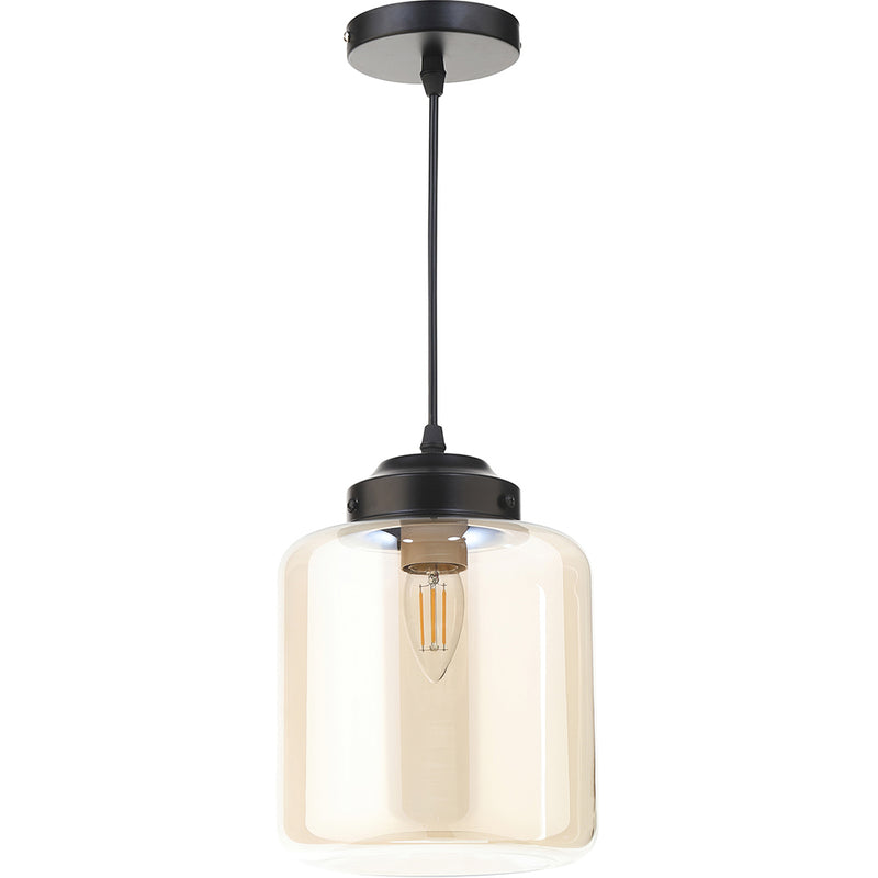 Lampe de plafond en cristal - Lampe suspendue au design vintage - Mikelo