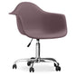 Sedia da ufficio Weston stile scandinavo design premium con ruote