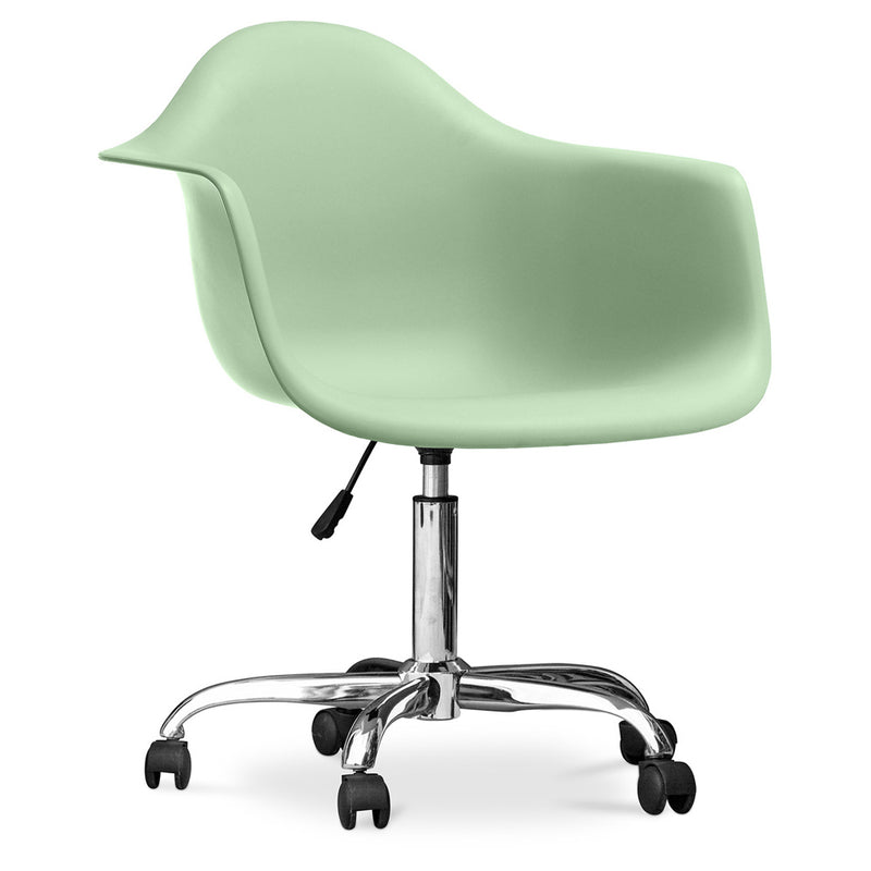 Chaise de bureau avec accoudoirs - Chaise de bureau avec roulettes - Weston