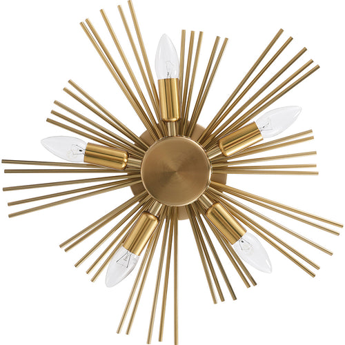 Applique Murale - Plafonnier en Métal - 5 ampoules - Lydia