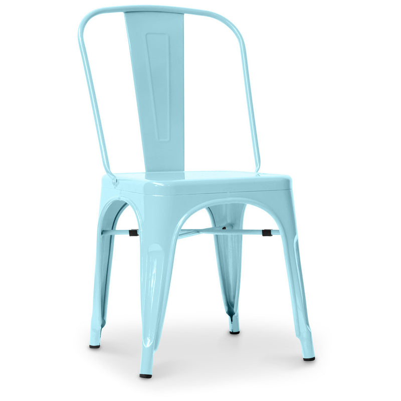 Steel Dining Chair - Industrial Design - New Edition - Stylix