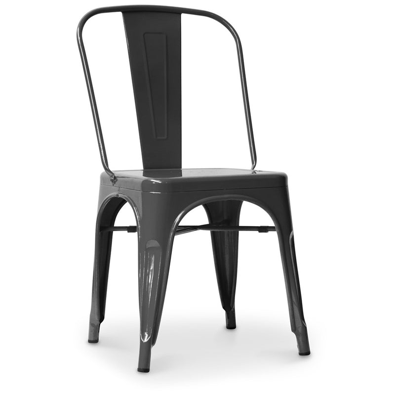 Steel Dining Chair - Industrial Design - New Edition - Stylix