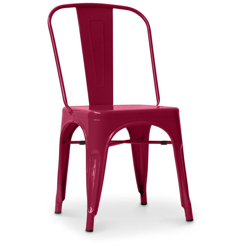Steel Dining Chair - Industrial Design - New Edition - Stylix