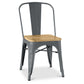 Dining chair - Industrial design - Wood and steel - Stylix