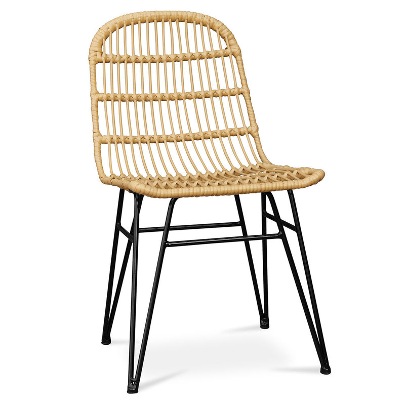 Synthetic wicker dining chair - Many