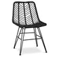 Rattan dining chair - Boho style - Mia