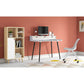 Office Chair with Wheels - White Desk Chair - Yemy