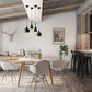 Pack of 3 Pendant Ceiling Lamps - Industrial Design - Extensive - gallery 9