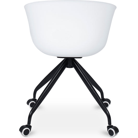Joan Design Office Chair with Armrests and Wheels - gallery 6