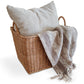 Rattan Basket with Handles - 45x35CM - Luisa - gallery 4