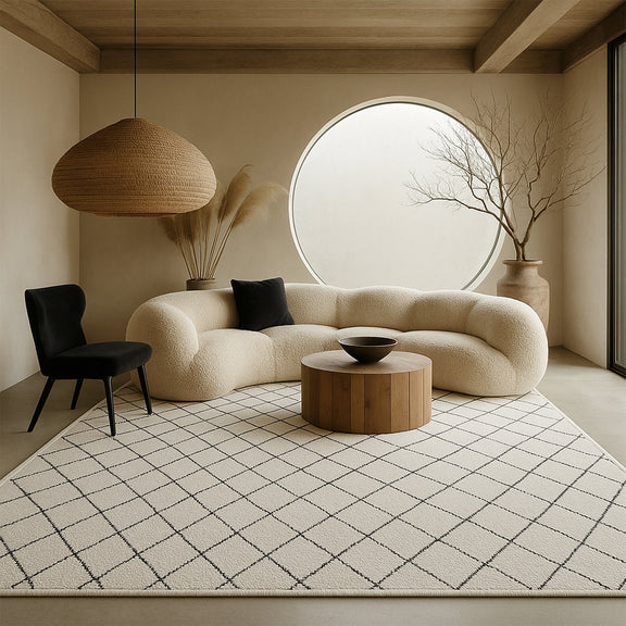 Large Rug Modern Design - (290x200 cm) - Sycamore - gallery 1