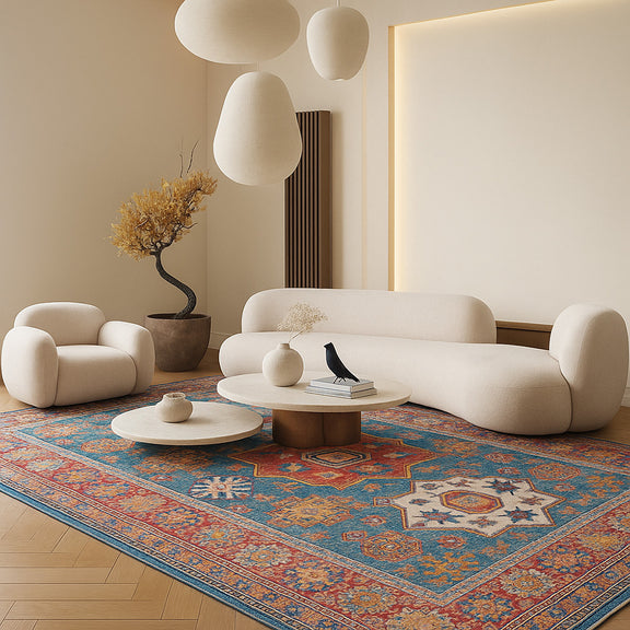 Vintage Oriental Carpet - (290x200 cm) - Fauna - gallery 1
