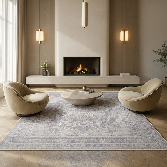 Vintage Oriental Carpet - (290x200 cm) - Delphi - gallery 1
