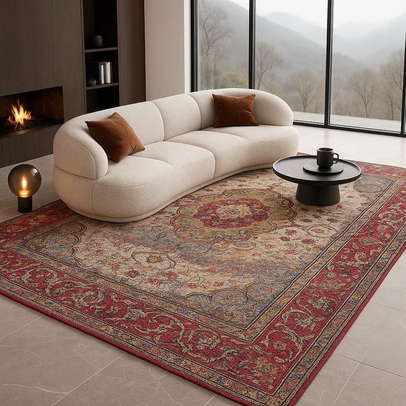 Vintage Oriental Carpet - (290x200 cm) - Celandine - gallery 1