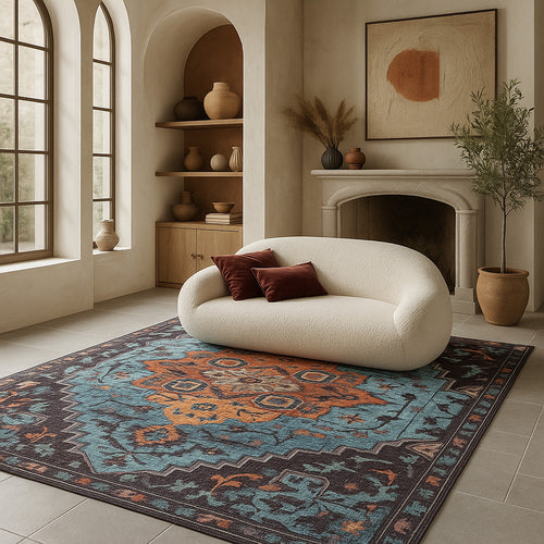 Vintage Oriental Carpet - (290x200 cm) - Galena - gallery 1