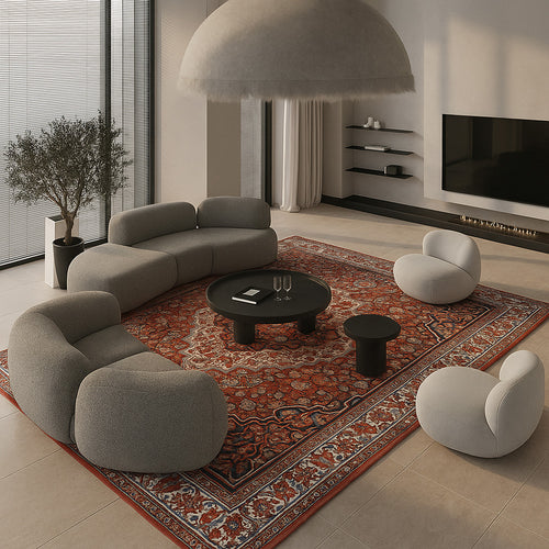 Vintage Oriental Carpet - (290x200 cm) - Clarion - gallery 1