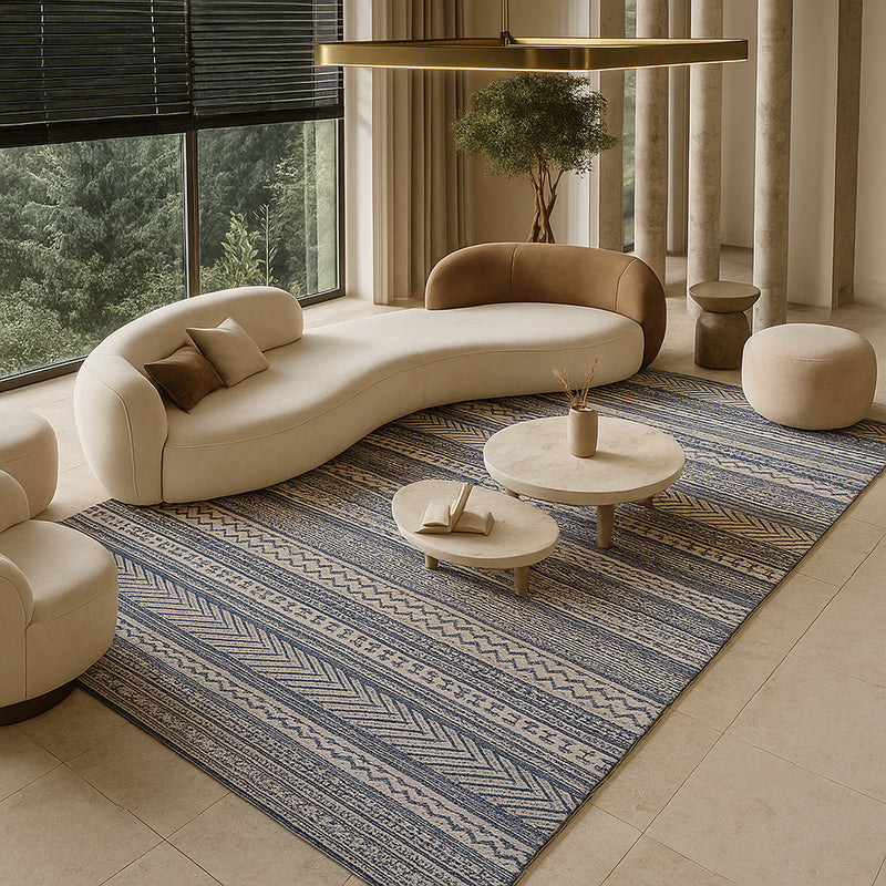 Large Rug Ethnic Boho Design - (290x200 cm) - Velour - gallery 1