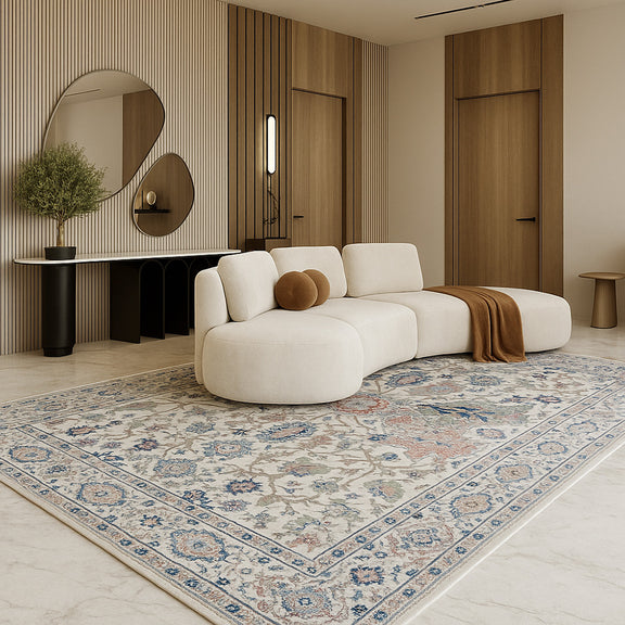 Vintage Oriental Carpet - (290x200 cm) - Saffron - gallery 1