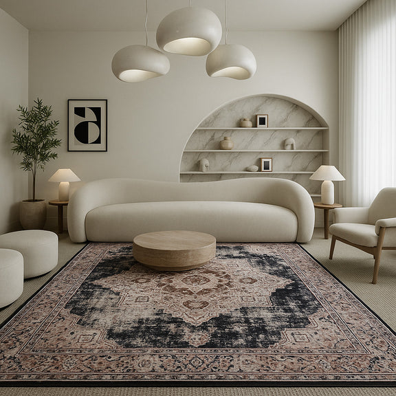 Vintage Oriental Carpet - (290x200 cm) - Farulo - gallery 1