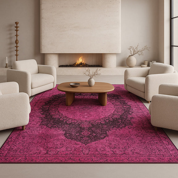 Vintage Oriental Carpet - (290x200 cm) - Marisol - gallery 1