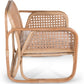 Rattan Lounge Chair - Design Chair - Boho Bali - Qawa