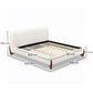 Double bed 180x200 CM Bed - Upholstered in Bouclé Fabric - Dream - gallery 10