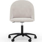 Chaise de Bureau Rembourrée - Velours - Evelyne