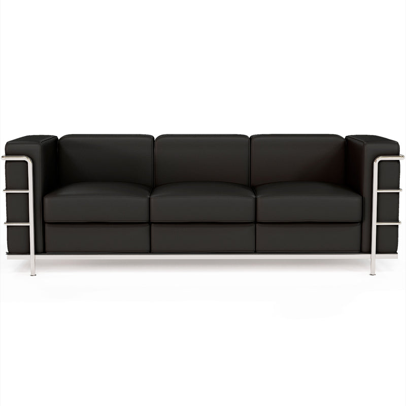 3-Seater Sofa - Upholstered in Vegan Leather - Lecur - gallery 1