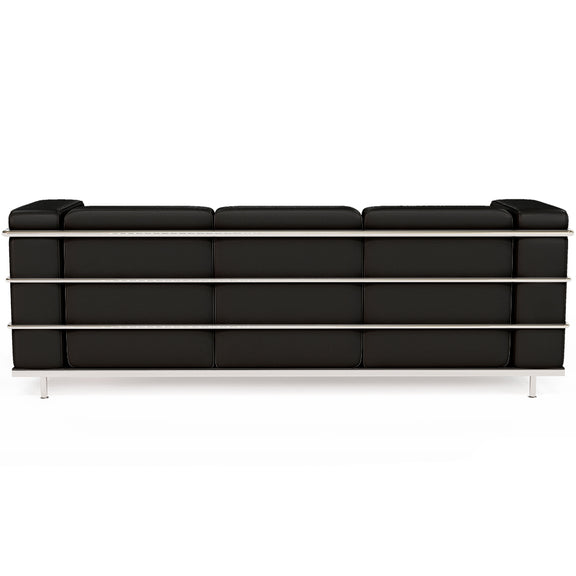 3-Seater Sofa - Upholstered in Vegan Leather - Lecur - gallery 5