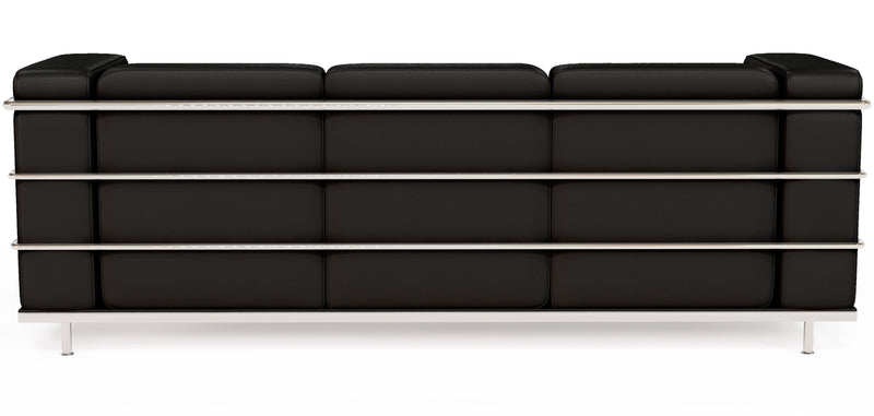 Canapé 3 places - Revêtement en cuir végétalien - Lecur