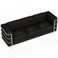 3-Seater Sofa - Upholstered in Vegan Leather - Lecur - gallery 3