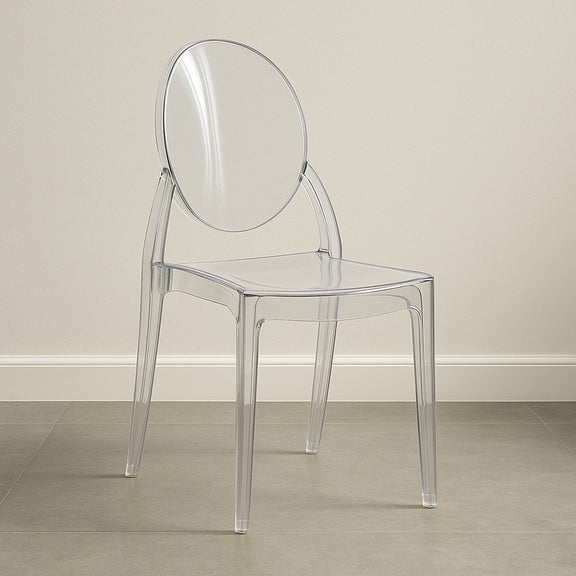 Dining Chair Transparent - Victoria  Style - gallery 3