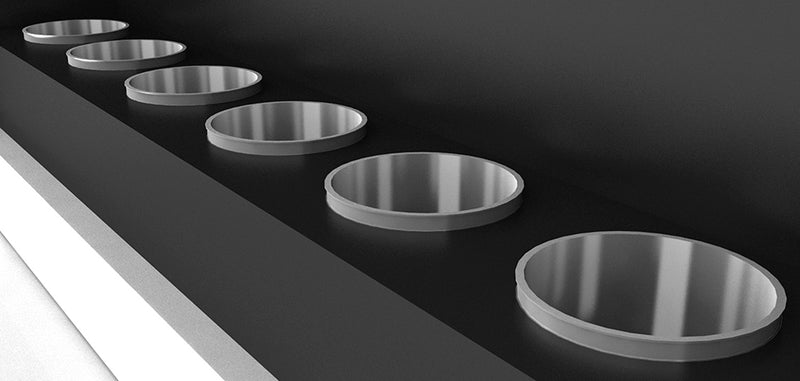 Cheminée bio éthanol murale contemporaine blanche - VPF-FD50-WHITE