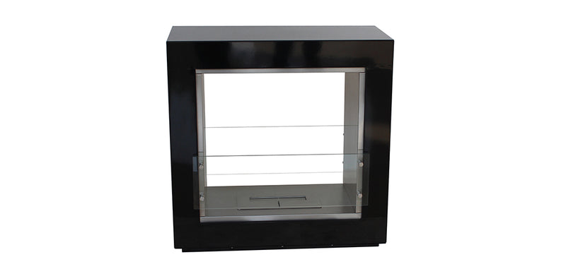 Cheminée de Sol - Noire - Éthanol - Ace