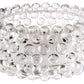 Lampadaire - Grande Lampe de Salon avec Boutons en Cristal - Savoni