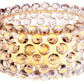 Lampadaire - Grande Lampe de Salon avec Boutons en Cristal - Savoni