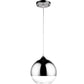 Lampe de plafond design sphérique - Lampe suspendue en métal chromé - 40cm - Speculum