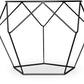 Table d'appoint - Design industriel - Métal - Diamond