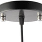 Lampe de plafond en cristal - Lampe suspendue bleue - Bluey