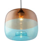 Lampe de plafond en cristal - Lampe suspendue bleue - Bluey