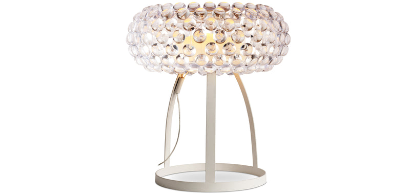 Lampe de Table - Lampe de Salon à Boutons en Cristal - Grande - Savoni