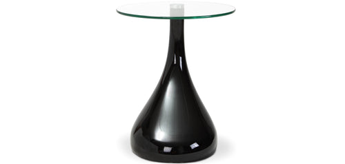 Table d'appoint ronde design - Verre - Lawa Bistro