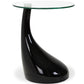 Round design side table - Glass - Lawa Bistro